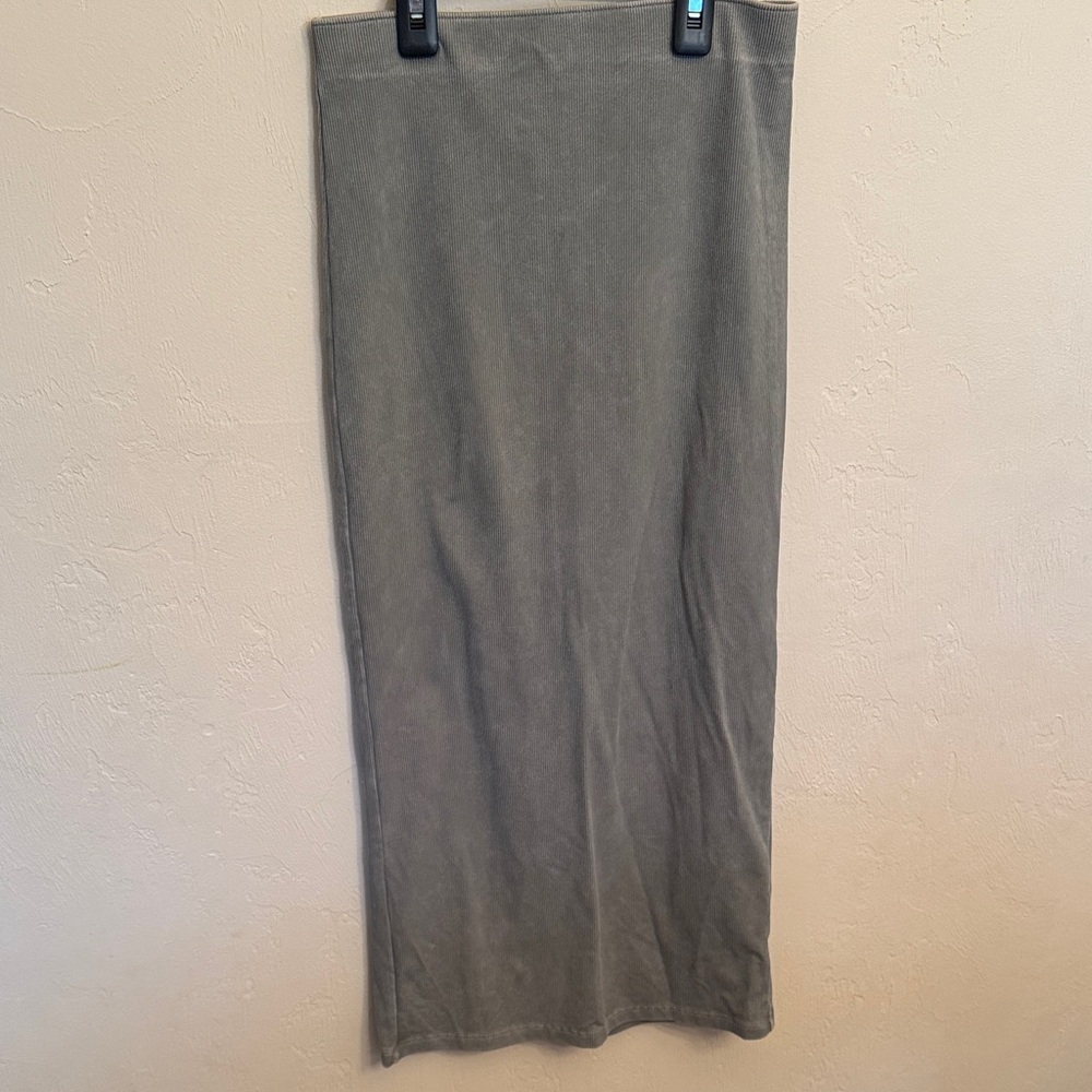 Wild Fable Gray Women's Stretch Pencil Skirt